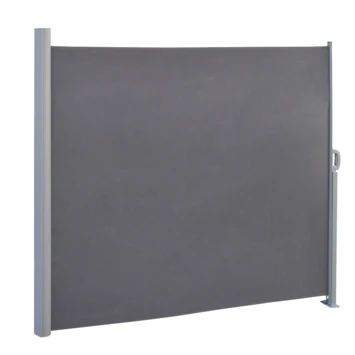 Windscherm Oprolbaar Antraciet 300x160 Cm