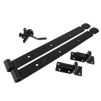 Tuinhek Beslag Set Zwart 500 Mm