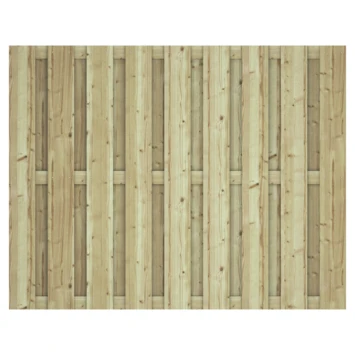 Tuinscherm Grenen Recht 140x180cm