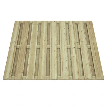 Tuinscherm Grenen Recht 140x180cm - Afbeelding 10