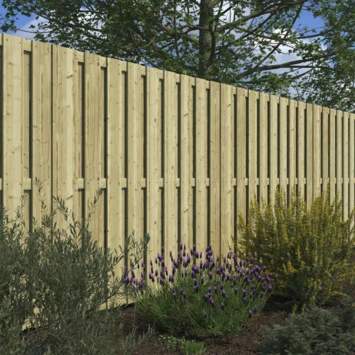 Schutting Jumbo Grenen Recht Ca. 180x180 Cm - Afbeelding 2