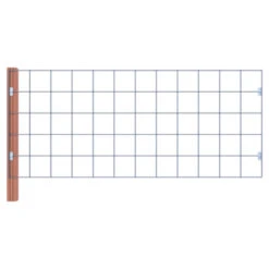 Gaas Volgpakket Tuinhek Hardhout 75x180cm liggend