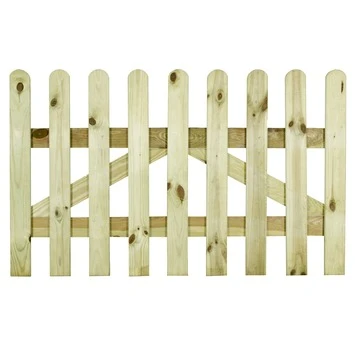 Tuinhekpoort Recht Grenen 60x100 Cm