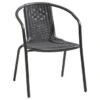 Stapelstoel Bari Antraciet