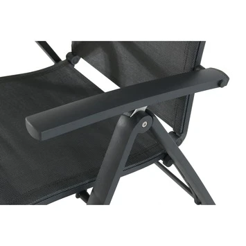 Verstelbare Tuinstoel Valencia Antraciet - Afbeelding 3