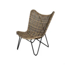 Vlinderstoel Belize Zwartbruin