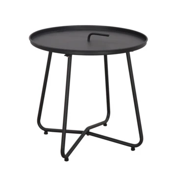 Bijzettafel Reno Zwart