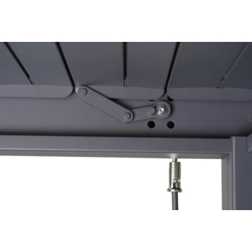 Pergola Deluxe Zwart 3x3,6m - Afbeelding 8