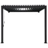 Pergola Classic Zwart 3x3 - 2 Palen