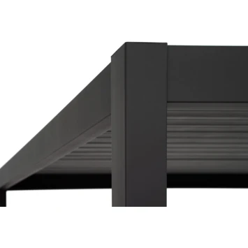 Pergola Deluxe Zwart 3,6x3,6m - Afbeelding 2