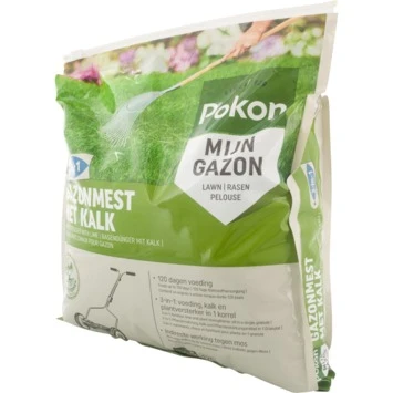 Pokon Gazonmest Met Kalk 3-in-1 8,5kg - Afbeelding 2