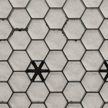 Grindrooster Zwart Kunststof Met Worteldoek 120x79 Cm - Afbeelding 2