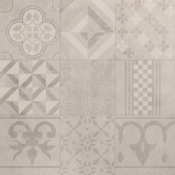 Keramische Terrastegel Kerastrada Cerajoy Mozaiek Grijs 60x60x3 Cm