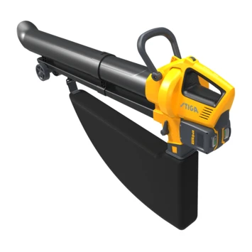 STIGA 2x20V Bladblazer Incl. 2 Accu's 4Ah + Dubbele Oplader - Afbeelding 2